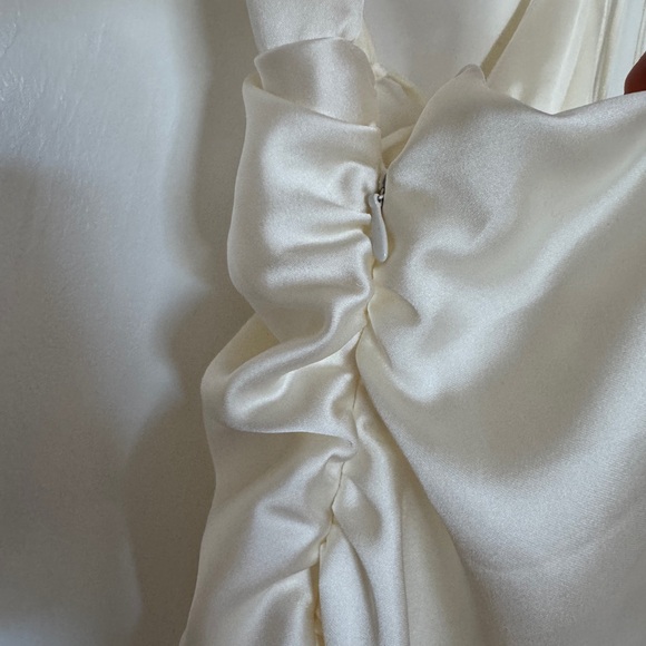 Zara satin effect cut out dress - Picture 6 of 8